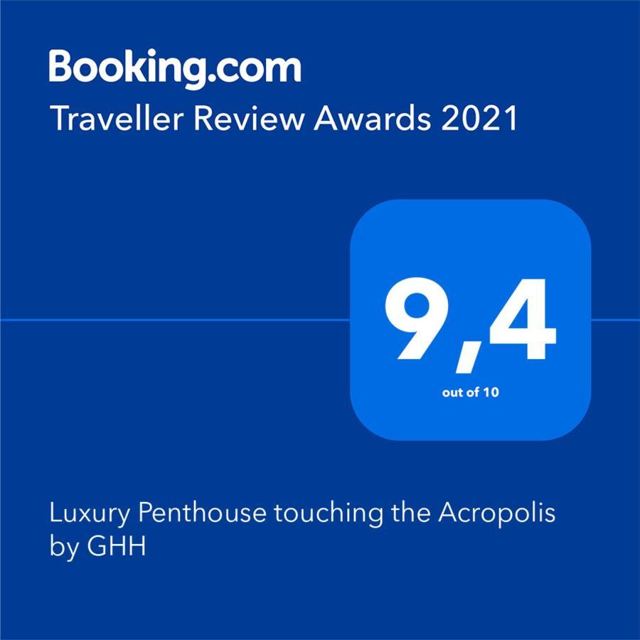 Luxury Penthouse Touching The Acropolis By Ghh Appartement Athene Buitenkant foto