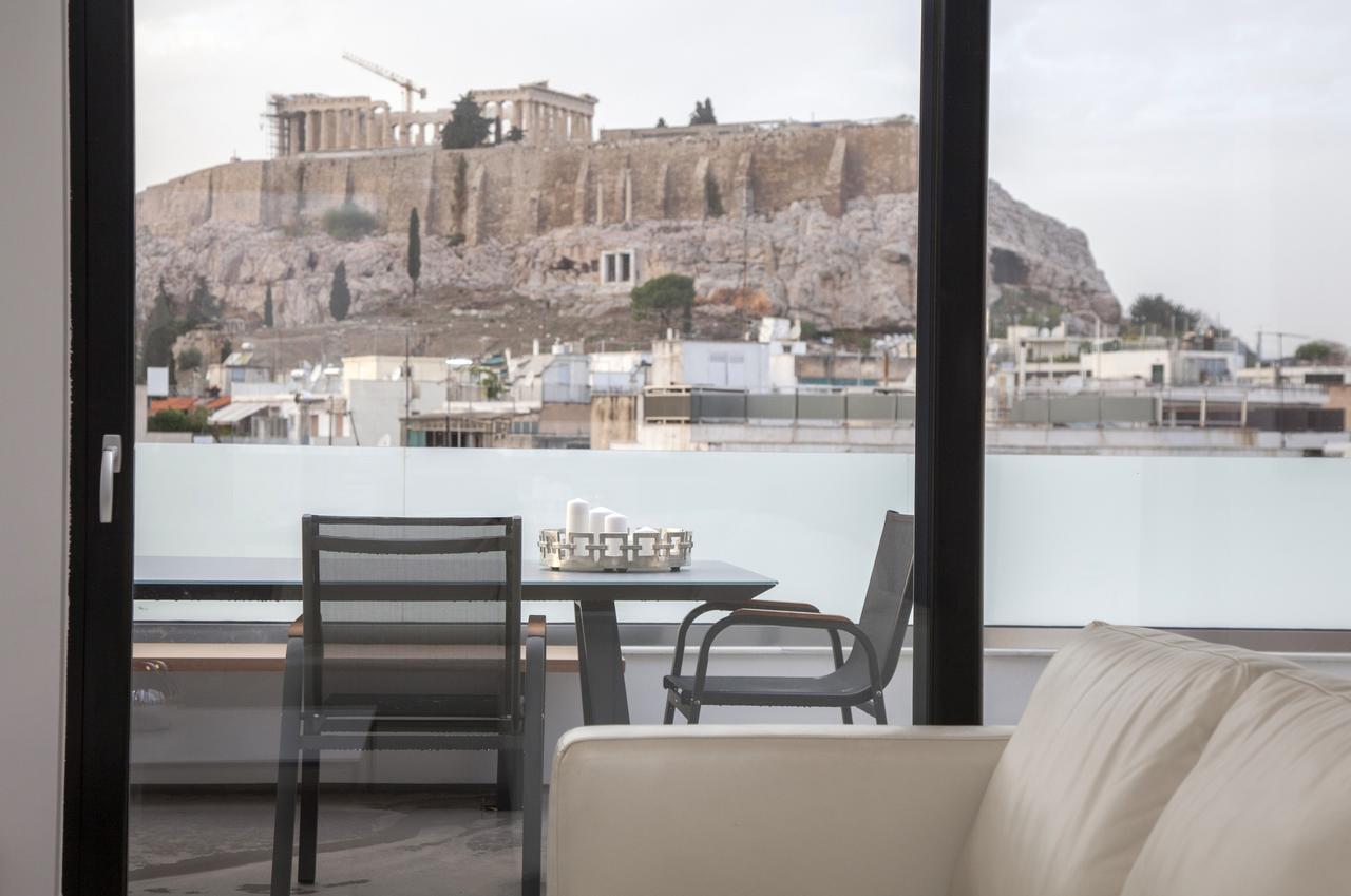 Luxury Penthouse Touching The Acropolis By Ghh Appartement Athene Buitenkant foto