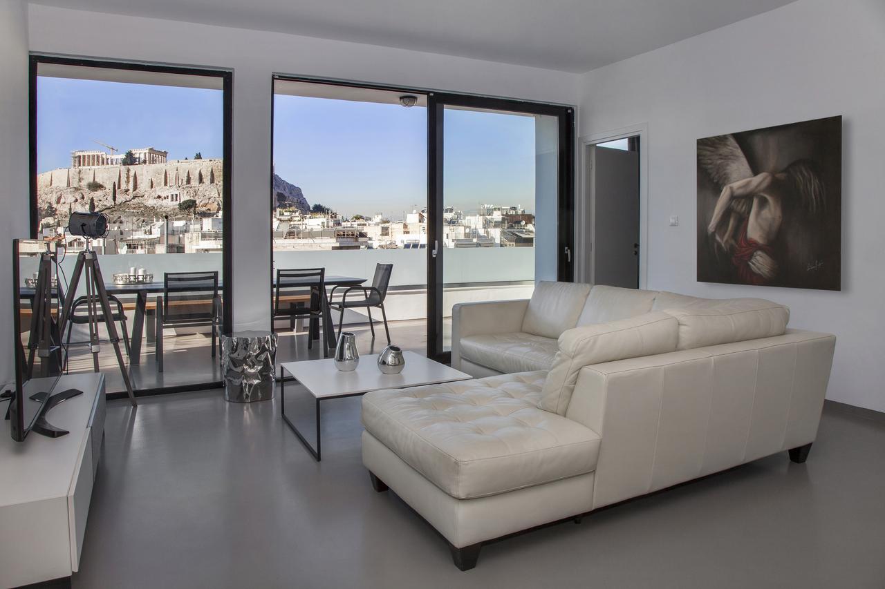 Luxury Penthouse Touching The Acropolis By Ghh Appartement Athene Buitenkant foto