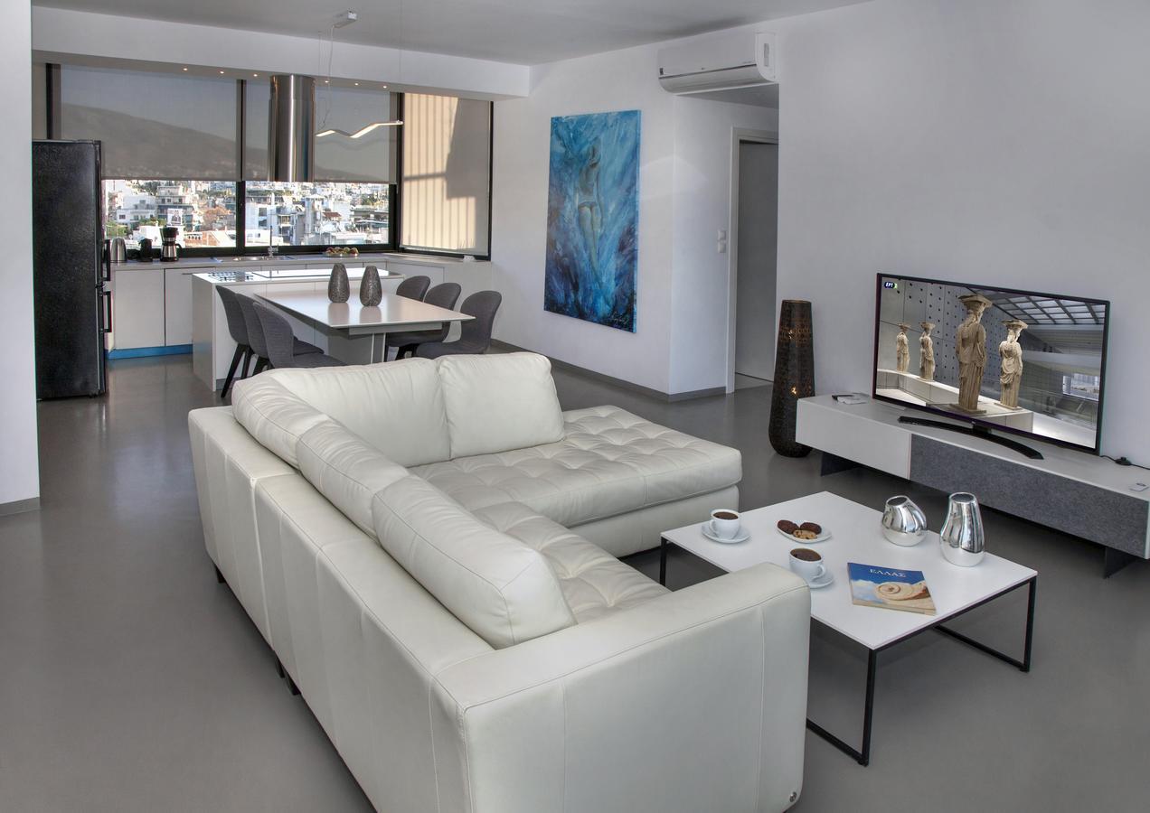 Luxury Penthouse Touching The Acropolis By Ghh Appartement Athene Buitenkant foto